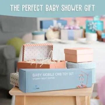 BlueMello Starry Night Baby Mobile Toy for Nursery