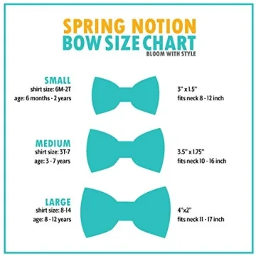 Spring Notion Boys' Linen Bow Tie Sage Adjustable Stylish