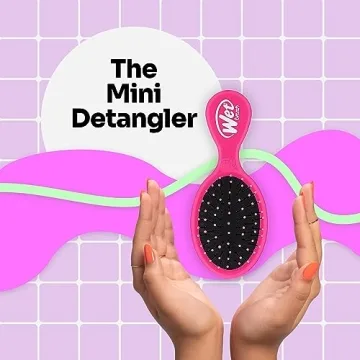 Wet Brush Mini Detangler - Travel-Friendly Hair Brush
