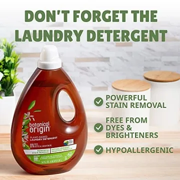 Botanical Origin Plant-Based Fabric Softener - Eco-Friendly