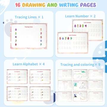 Montessori Activity Book for Toddlers 1-8 | Learning Toy