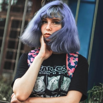 ARCTIC FOX Vegan Periwinkle Hair Dye for Bold Color 4 oz