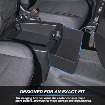 JKCOVER Center Console Organizer for Chevy Silverado and GMC