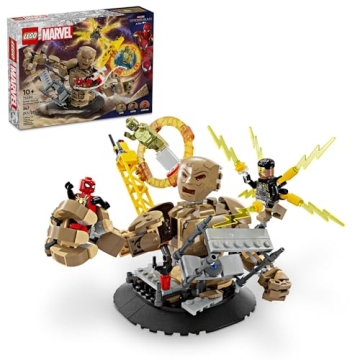 LEGO Marvel Spider-Man vs. Sandman Building Set: Final Battle Inspired by No Way Home