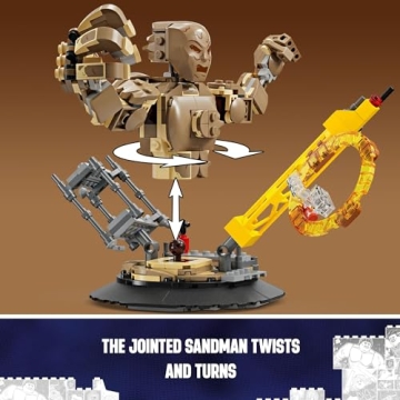 LEGO Spider-Man vs. Sandman Building Toy for Creative Kids
