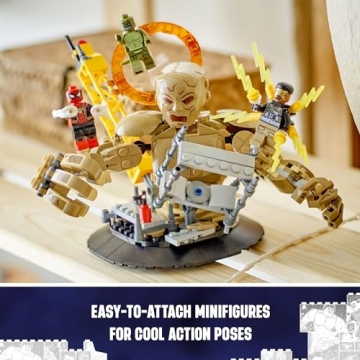 LEGO Spider-Man vs. Sandman Building Toy for Creative Kids