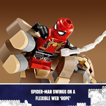 LEGO Spider-Man vs. Sandman Building Toy for Creative Kids