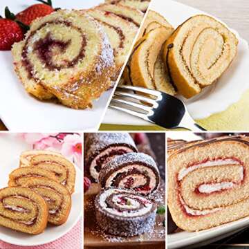 RESOME Swiss Roll Cake Mat - Flexible Silicone Baking Tray