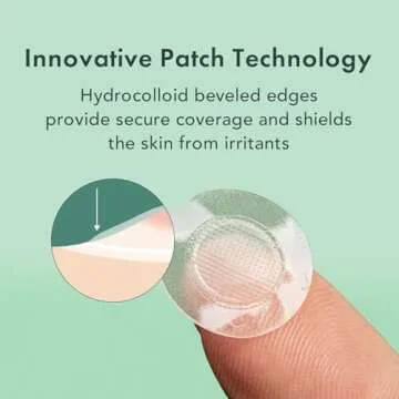 Rael Pimple Patches, Miracle Microcrystal Spot Cover - Hydrocolloid Acne Patch with Tea Tree Oil, Early Stage Zits and Blemish, Korean Skin Care, Vegan, Cruelty Free (9 Count)