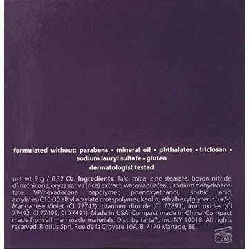 Tarte Matte Waterproof Bronzer Park Ave Princess .32 oz