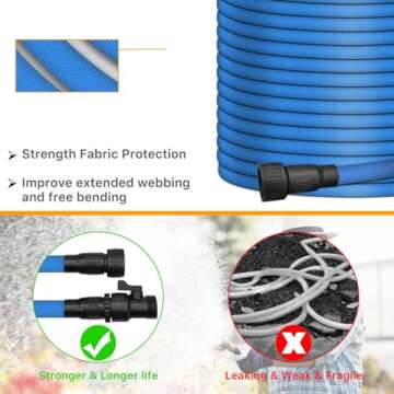 Joyday Garden Hose 25ft - The Ultimate Flexible Watering Solution for Your Garden