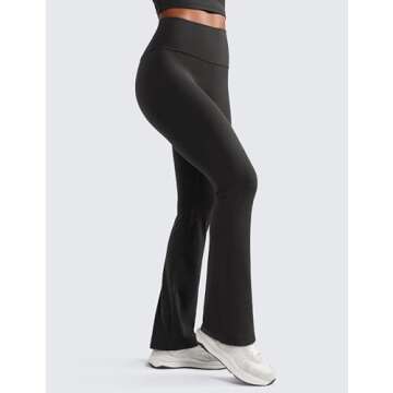 CRZ YOGA Women's Flare Pants - Ultimate Comfort & Style