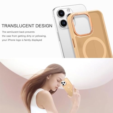 BENTOBEN iPhone 15 Pro Max Translucent Matte Case