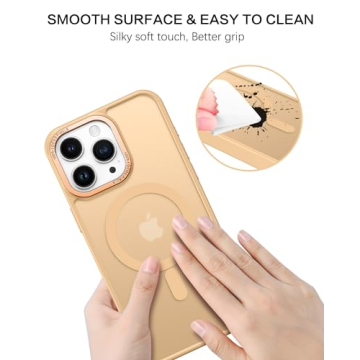 BENTOBEN iPhone 15 Pro Max Translucent Matte Case