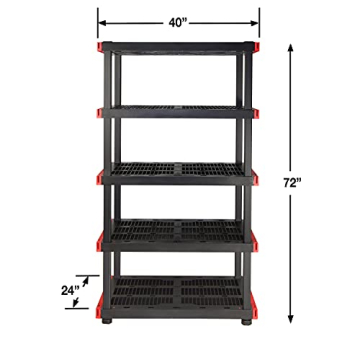 CX Craftsman 5-Tier Shelf Rack for All Your Storage Needs