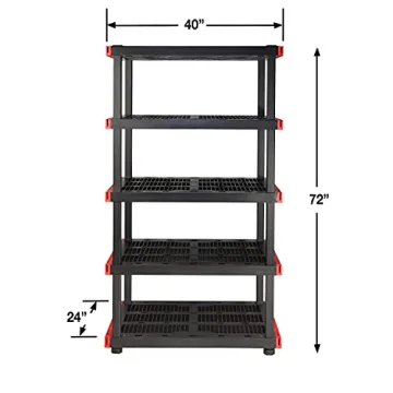 CX Craftsman 5-Tier Shelf Rack for All Your Storage Needs