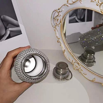 helegeSONG Bling Diamond Water Bottle for Women