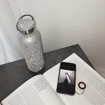 helegeSONG Bling Diamond Water Bottle for Women