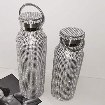 helegeSONG Bling Diamond Water Bottle for Women