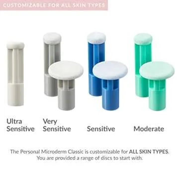 PMD Personal Microderm Classic for At-Home Use, Facial Exfoliator Tool, Microdermabrasion Machine Kit for Face and Body Skincare, With Recovery Mask, Blush