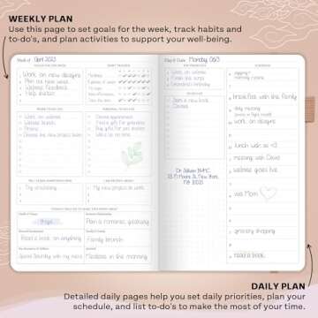 Productivity Planner - Achieve Goals with Style