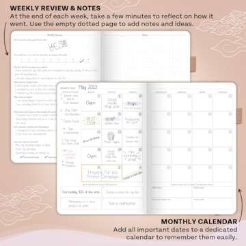 Productivity Planner - Achieve Goals with Style