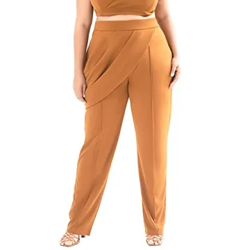 Elegant Pantora Women's Draped Pencil Pants for All Occasions