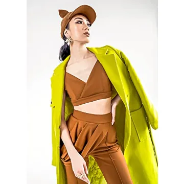 Stylish Pantora Women's LeShaun Draped Pencil Pants