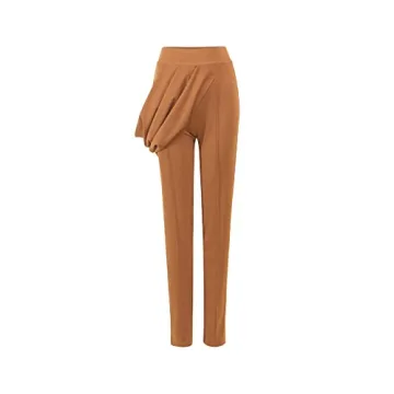 Stylish Pantora Women's LeShaun Draped Pencil Pants
