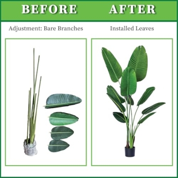 5 Foot Artificial Bird of Paradise Plant for Stunning Decor