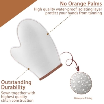 2 IN 1 Self Tanning Mitt Applicator Kit