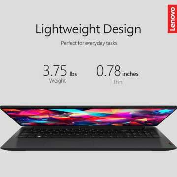 Lenovo New 15.6" Laptop, Intel Pentium 4-core Processor, 40GB Memory, 2TB PCIe SSD, 15.6" FHD Anti-Glare Display, Ethernet Port, HDMI, USB-C, WiFi & Bluetooth, Webcam, Windows 11 Home