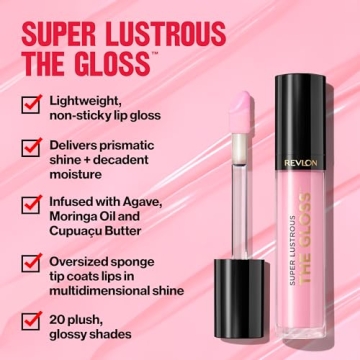 Revlon Super Lustrous Lip Gloss High Shine Non-Sticky
