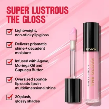 Revlon Super Lustrous Lip Gloss High Shine Non-Sticky