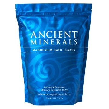 Ancient Minerals Magnesium Bath Flakes for Relaxation and Wellness