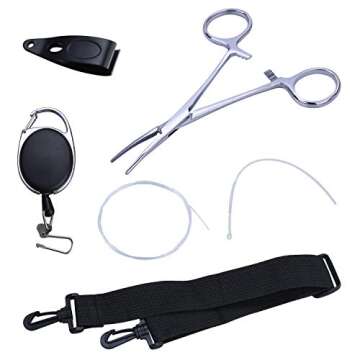 Sougayilang Fly Fishing Rod and Reel Combo, 4 Pieces Ultra Lightweight Portable Fly Rod and CNC Machined Aluminum Alloy Reel Complete Starter Package with Rod Bag-#5/6