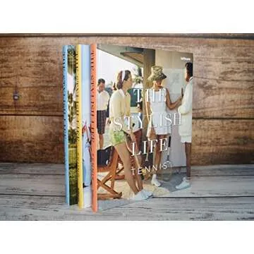Stylish Life Tennis Coffee Table Book for Sports Fans