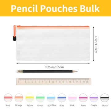 EOOUT Mesh Zipper Pouch Set - 20 Functional Organizing Bags