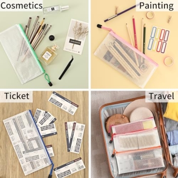 EOOUT Mesh Zipper Pouch Set - 20 Functional Organizing Bags