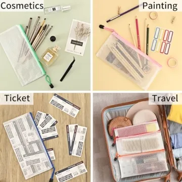 EOOUT Mesh Zipper Pouch Set - 20 Functional Organizing Bags