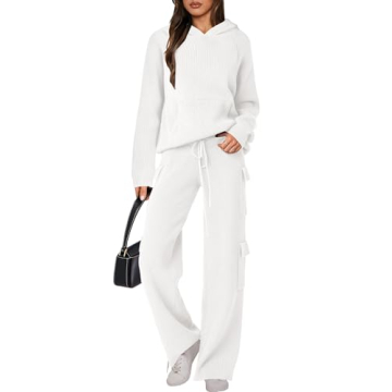 Chic ANRABESS Women's Knit Two Piece Outfit for Effortless Fall Style