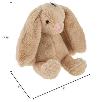 Pet Lou Colossals Durable Squeaker Dog Toys - Durable Fabric - Tough and Reliable for Aggressive Chewers, Multicolor, Large, for All Breed Sizes