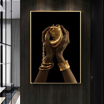 VIAYA African American Wall Art Canvas - Stunning Prints