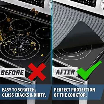 Uovviney Silicone Stove Top Cover for Efficient Kitchen Use