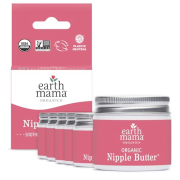Earth Mama Organic Nipple Butter™ | Nipple Cream Safe for Breastfeeding | Postpartum Essentials fo...