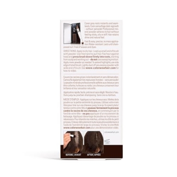 COLOR WOW Root Cover Up Dark Brown for Grey Coverage