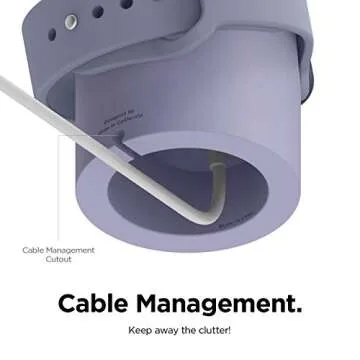 elago W2 Charger Stand Compatible with Apple Watch Series Ultra2/Ultra/10/9/8/7/6/5/4/3/2/1/SE (49mm, 46mm, 45mm, 44mm, 42mm, 41mm, 40mm, 38mm)