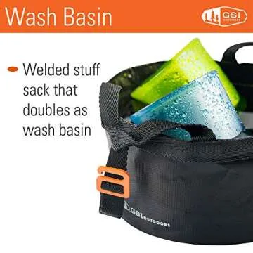 GSI Outdoors, Pinnacle Camper Cooking Set for Camping and Backpacking, 2 to 4 Person