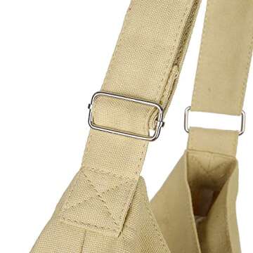 Covelin Retro Canvas Shoulder Bag for Everyday Use