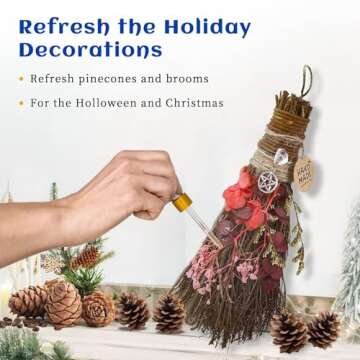 HIQILI Cinnamon Essential Oil for Spary, Diffuser, Garden and Kitchen - 100% Pure Natural - Indoor and Outdoor, 3.38 Fl Oz